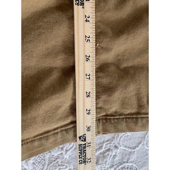 Genuine Dickies Hooded Work Jacket Brown Canvas Quilted Barn Coat 2XL (50-52) - Picture 7 of 16